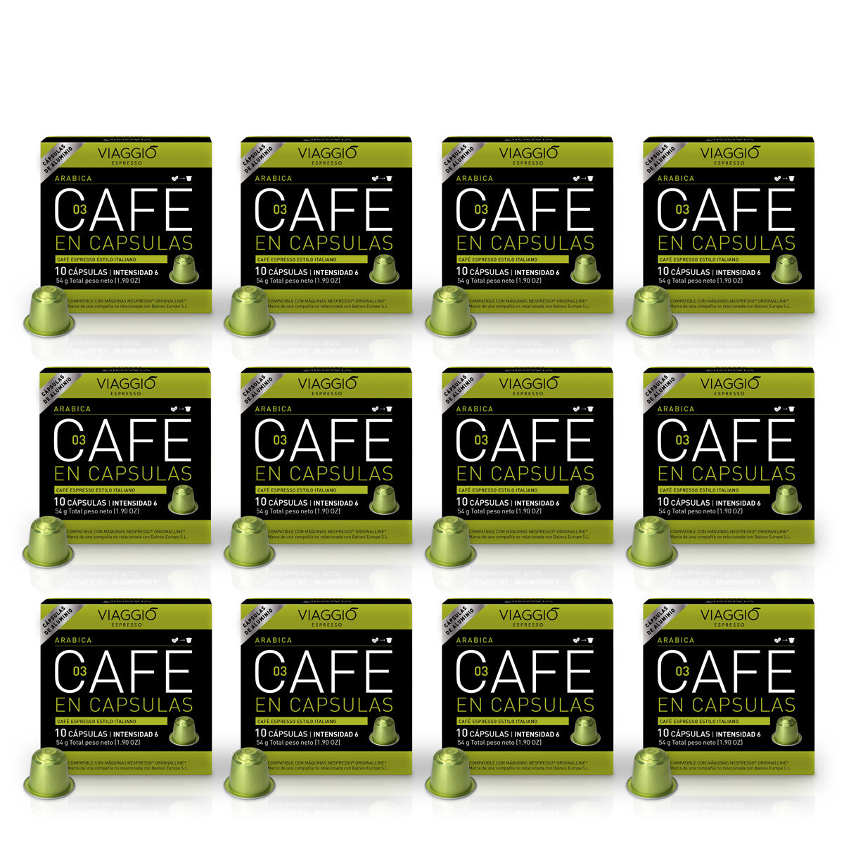 Viaggio Brasil-Cápsulas de Café compatibles con Nespresso® - Explora Café, Cápsulas de Café Compatibles con Nespresso & Dolce Gusto, Café Molido, y  demás