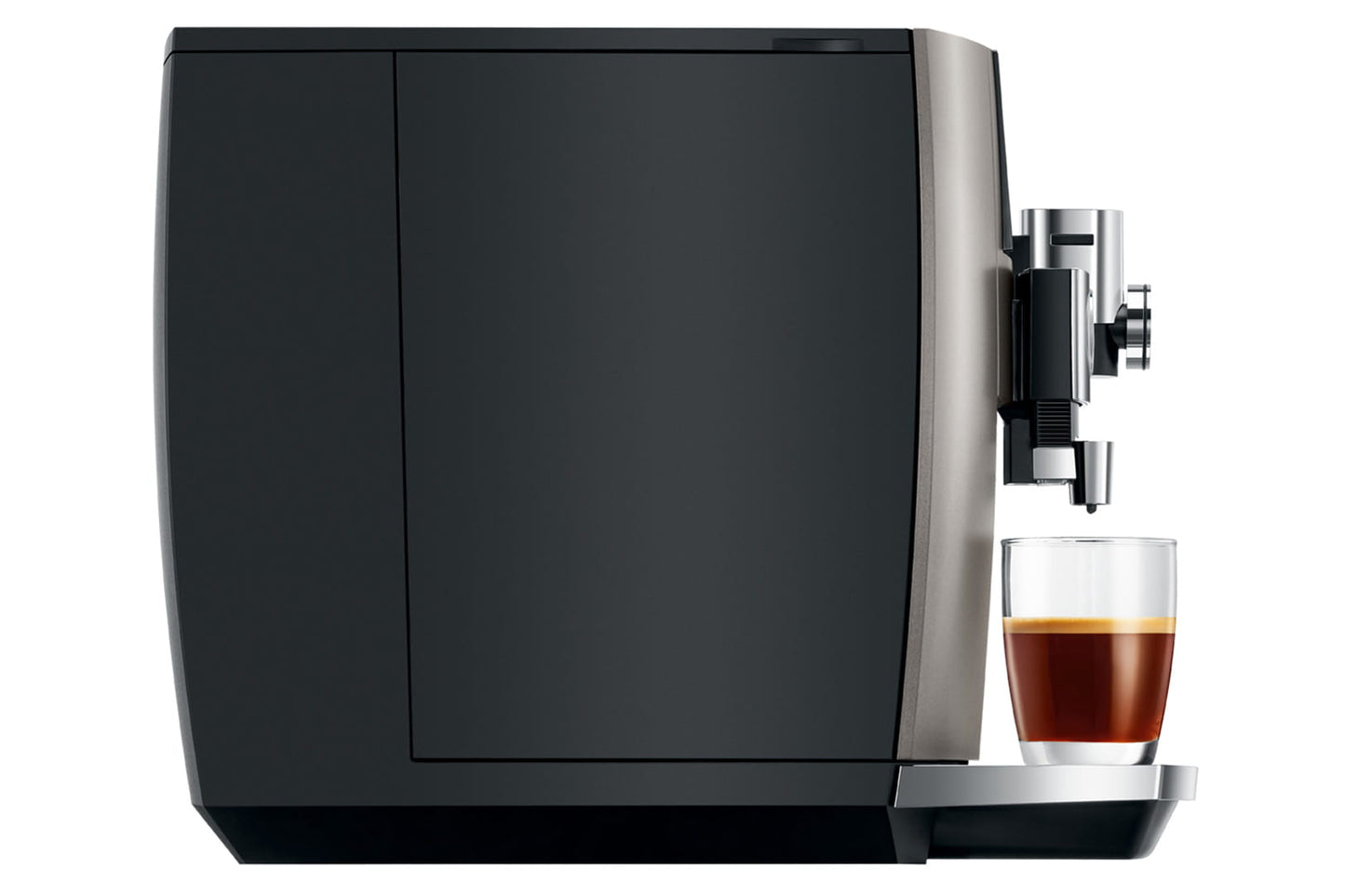 Cafetera espresso superautomática Jura J8 Midnight Silver