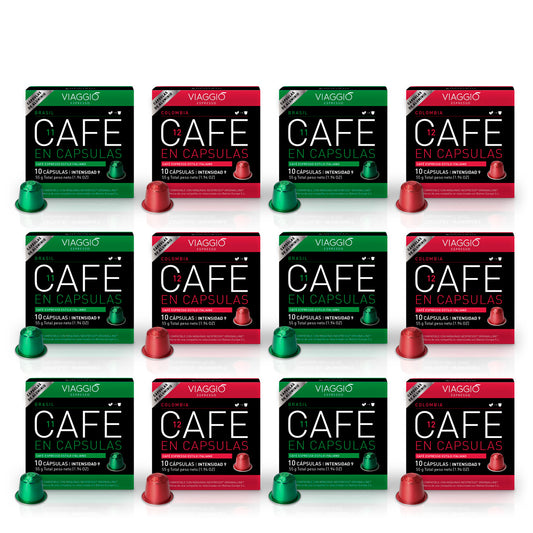 Selección Orígenes | 120 Cápsulas de Café compatibles con Nespresso®