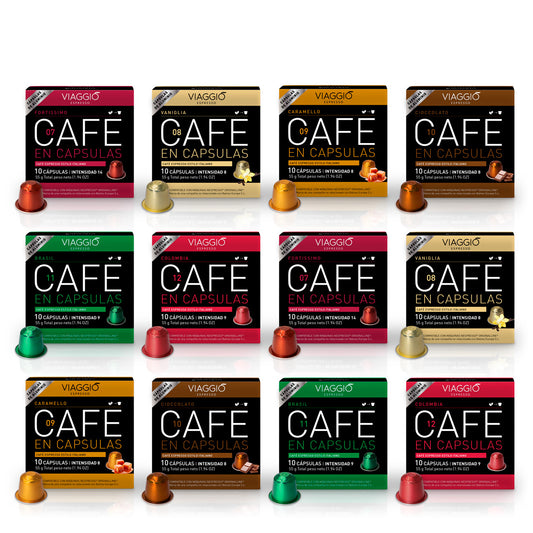 Selección Especial | 120 Cápsulas de Café compatibles con Nespresso®