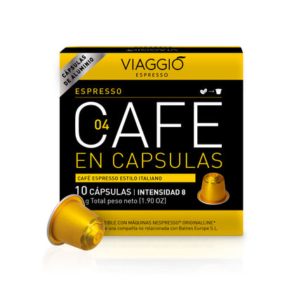 Espresso | 10 Cápsulas de Café compatibles con Nespresso®