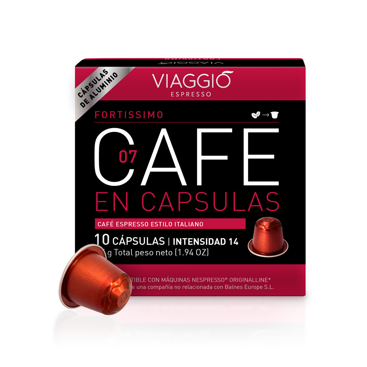 Fortissimo Selection | 120 Coffee Capsules compatible with Nespresso®