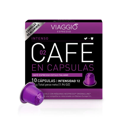 Intenso | 10 Cápsulas de Café compatibles con Nespresso®