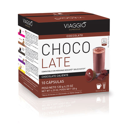 cioccolato | 10 coffee capsules compatible with Dolce Gusto®*