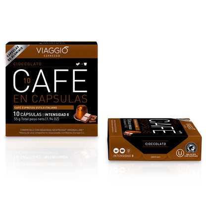 Cioccolato Selection | 120 Coffee Capsules compatible with Nespresso®