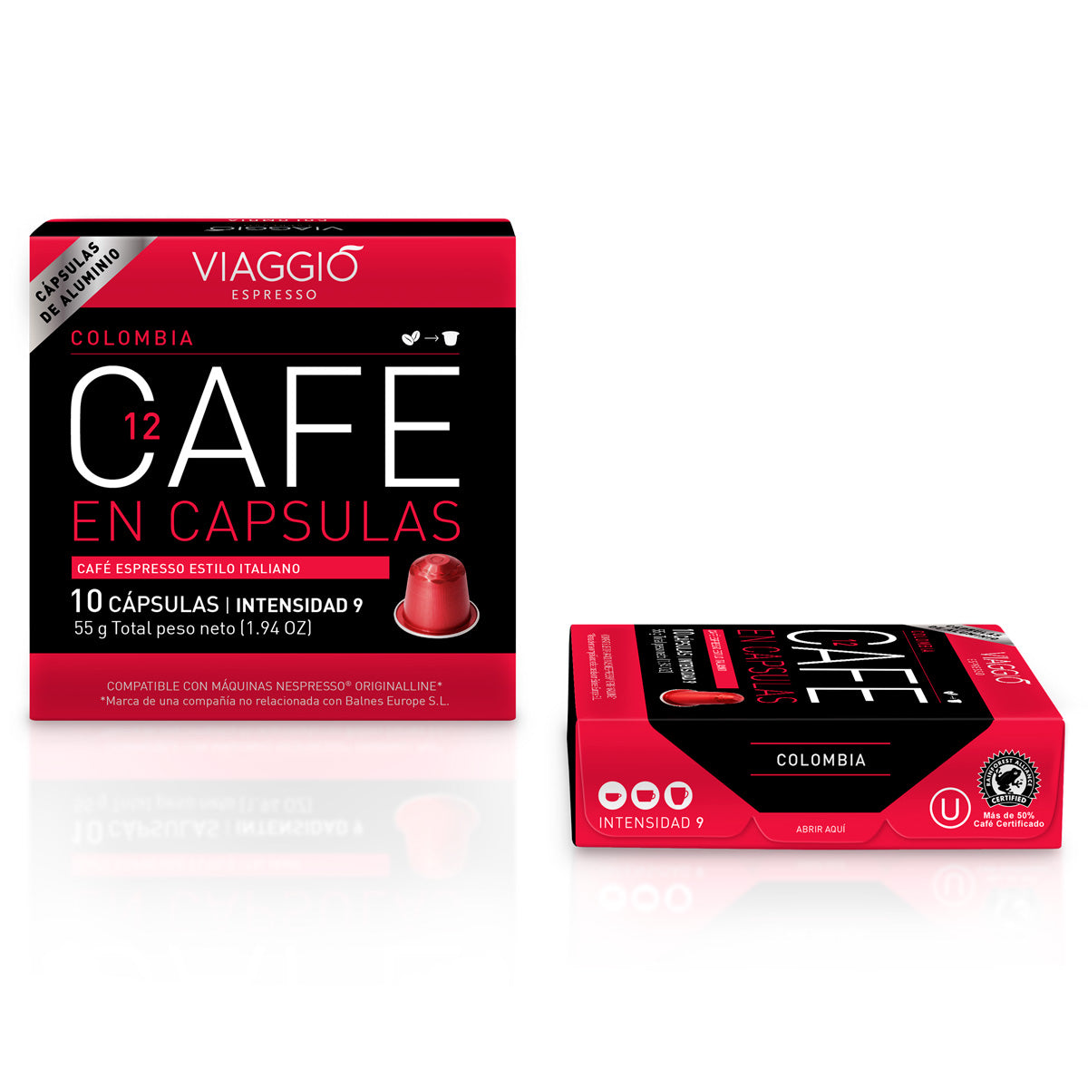 Colombia | 10 Cápsulas de Café compatibles con Nespresso®