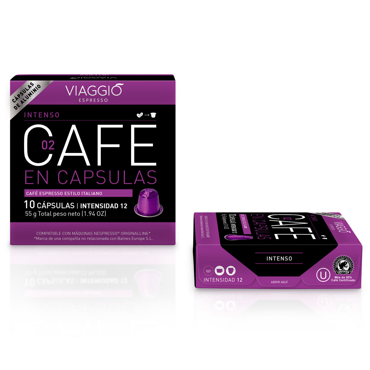 Intenso | 10 Cápsulas de Café compatibles con Nespresso®