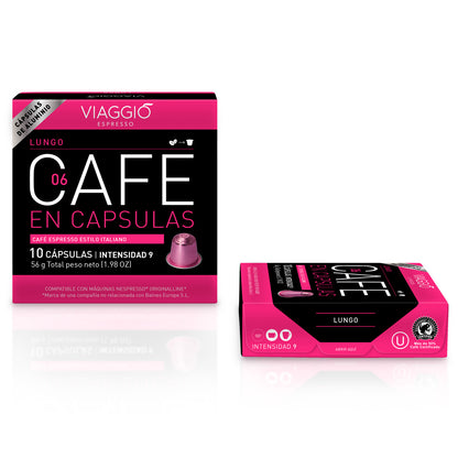 Selección Lungo | 120 Cápsulas de Café compatibles con Nespresso®