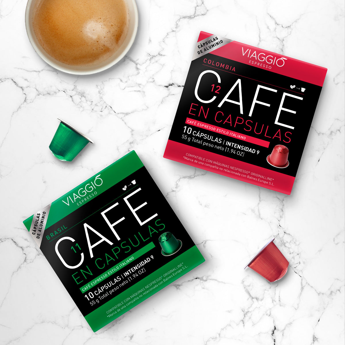 Selección Orígenes | 240 Cápsulas de Café compatibles con Nespresso®