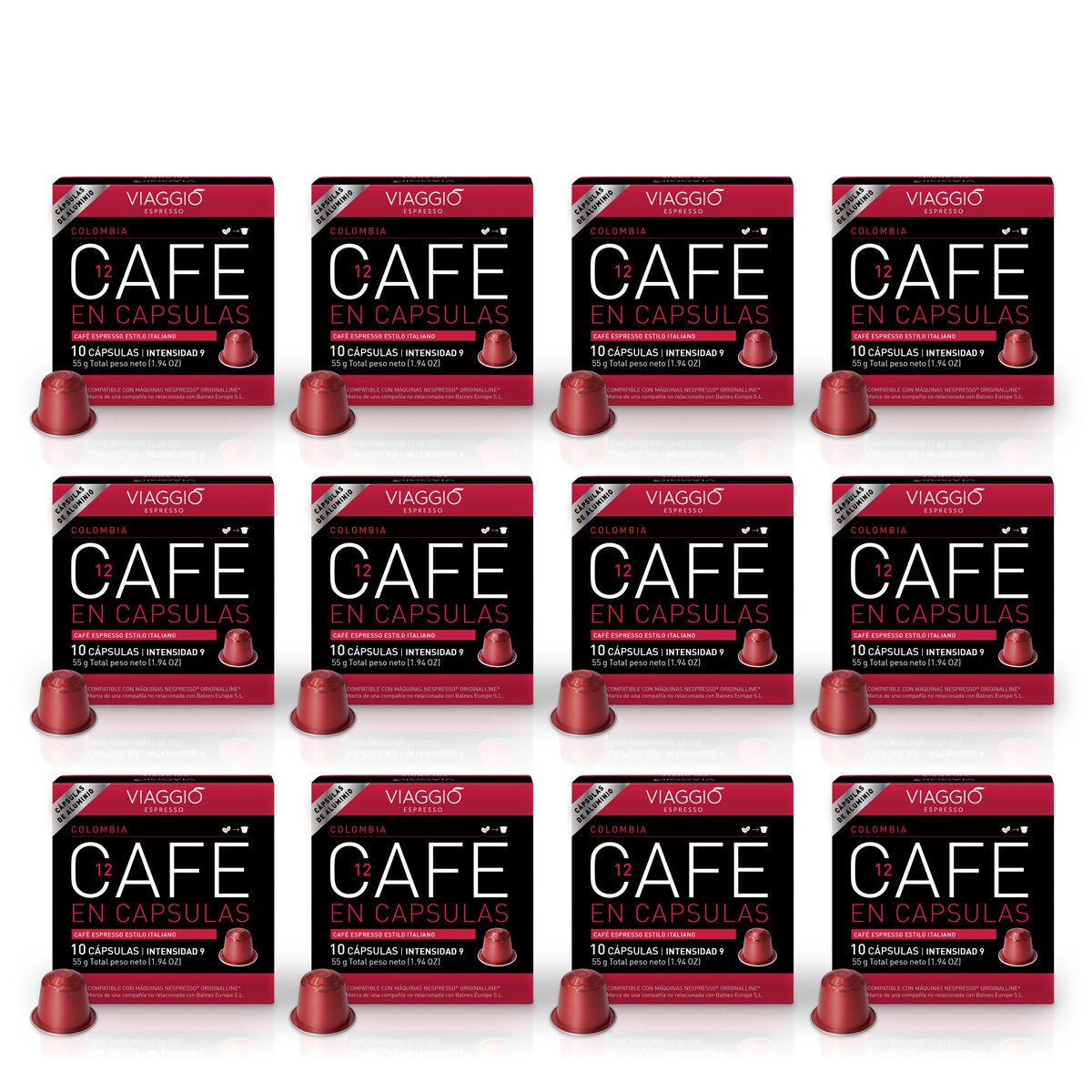 Selección Colombia | 120 Cápsulas de Café compatibles con Nespresso® SUB