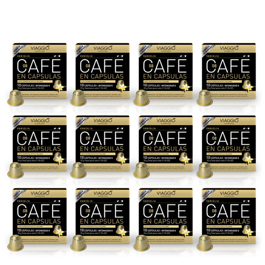 Selección Vaniglia | 120 Cápsulas de Café compatibles con Nespresso®