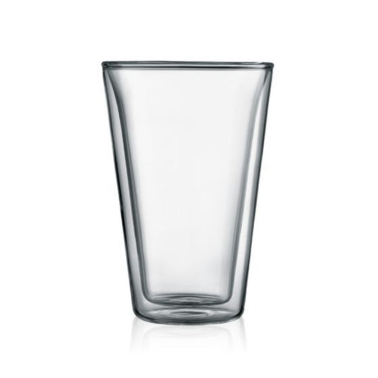 Set of 2 Bodum Canteen double-walled crystal glasses (0.40L)