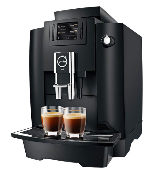 Cafetera espresso superautomática profesional Jura WE6 Piano Black