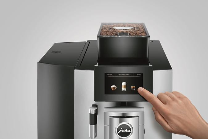 Cafetera espresso superautomática profesional Jura X10 Platinum