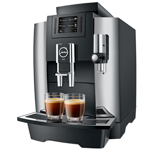 Cafetera espresso superautomática profesional Jura WE8 Chrome