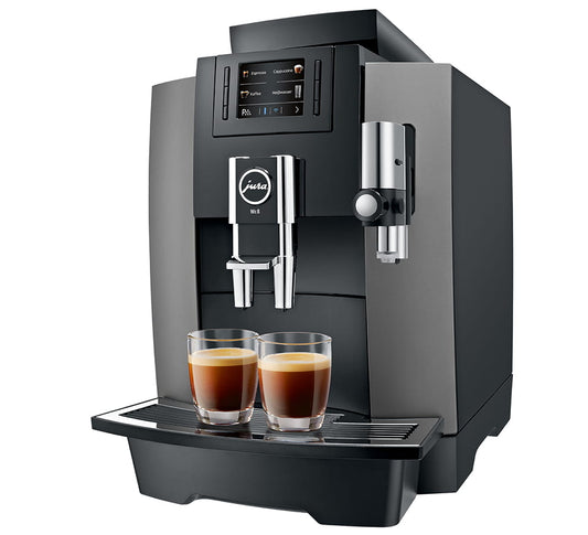Jura WE8 Dark Inox professional super-automatic espresso machine