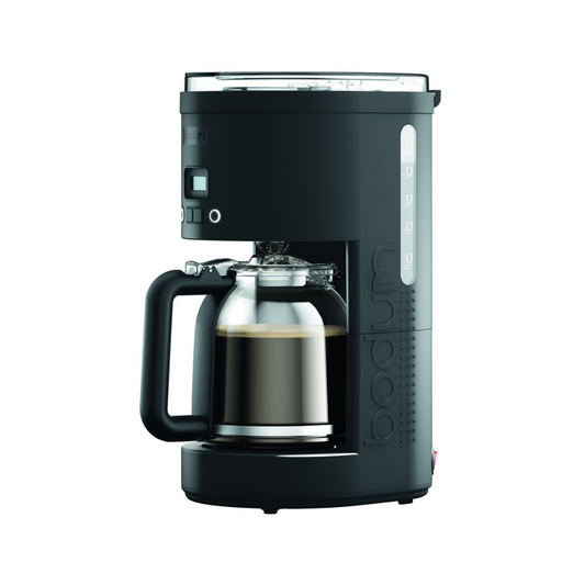 Bodum black programmable electric filter coffee maker 12 cup 