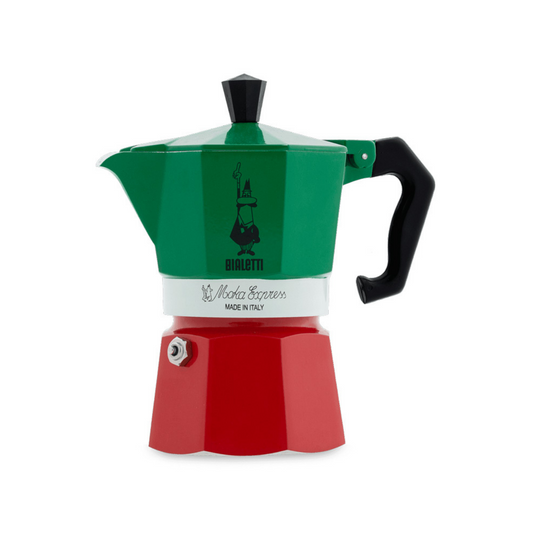 Bialetti Moka Express Italia Coffee Maker 3 Cups (Mini Size)