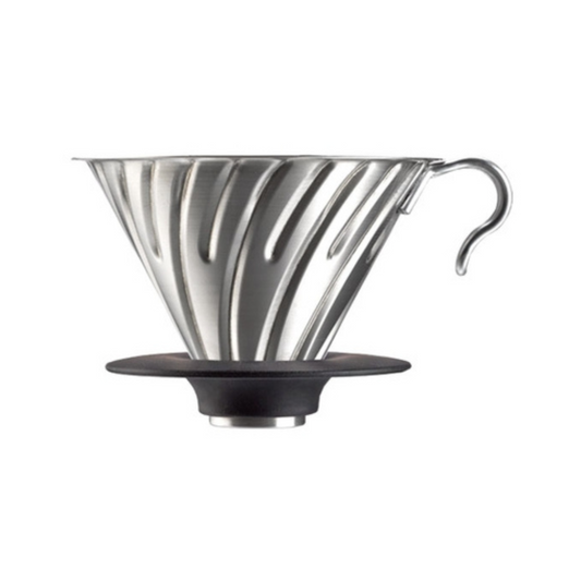 Dripper Hario V60 02 with metal silicone base