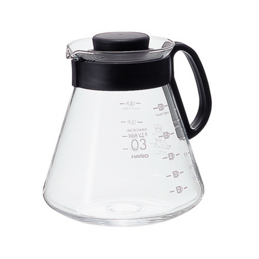 Coffee jug Hario V60-03 black 800 ml