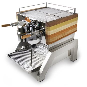 Cafetera espresso Elektra Verve Levetta 230V Wood / Steel Premium