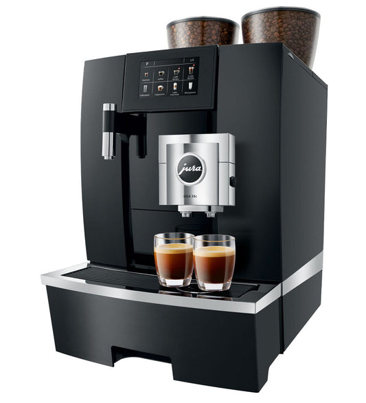 Jura GIGA X8c Aluminum Black professional super-automatic espresso machine