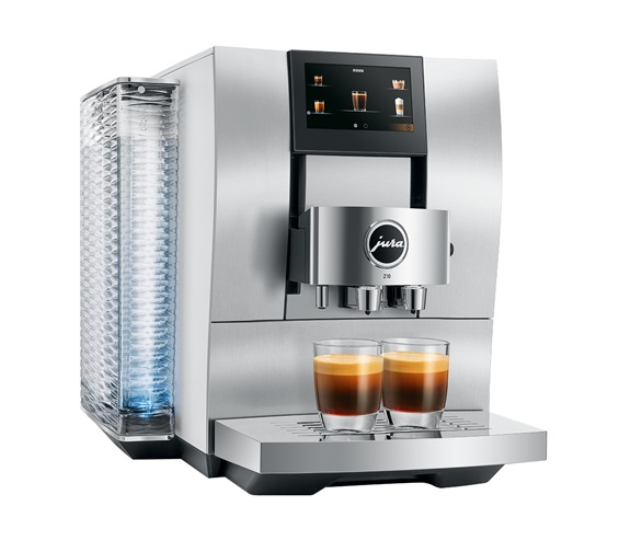 Jura Z10 aluminum white super-automatic espresso machine