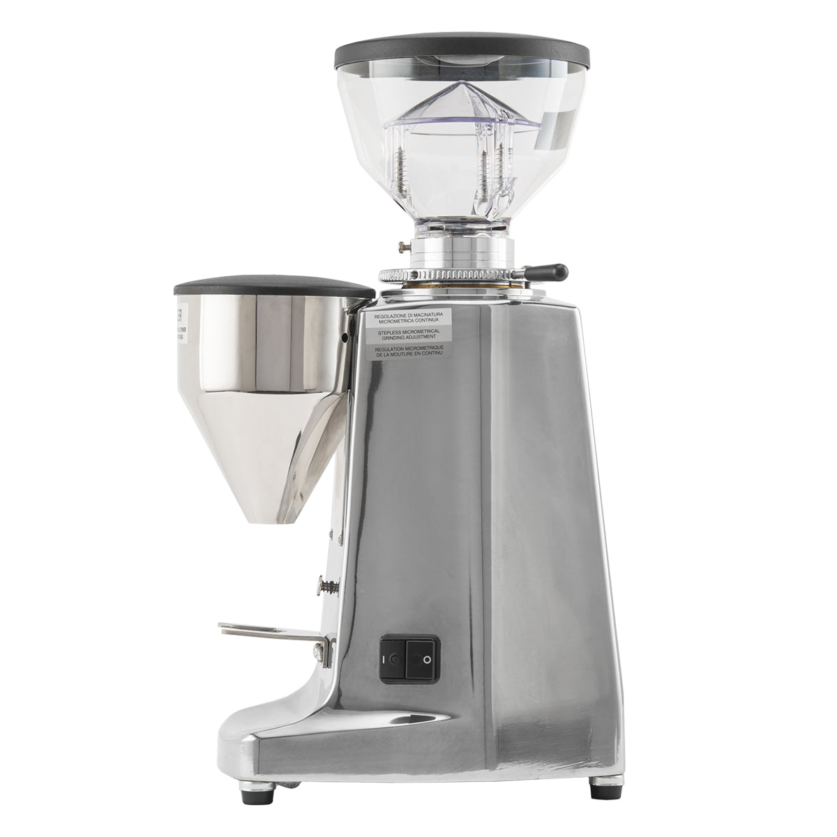 La Marzocco Lux Deluxe stainless steel grinder