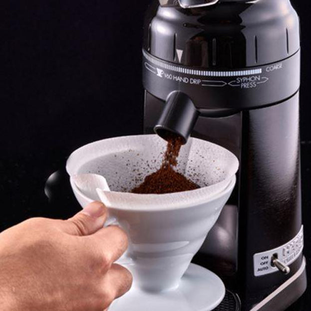 Hario V60 grinder for filter coffee